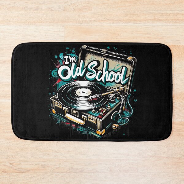 Item preview, I'm old school (Discophile) designed and sold by MisterMischief.