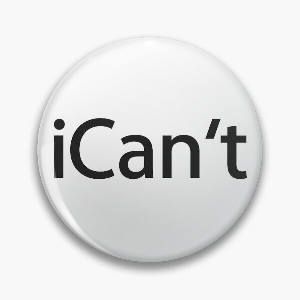 Item preview, iCan’t – Funny Apple Parody Design designed and sold by ⭐Anistore⭐.