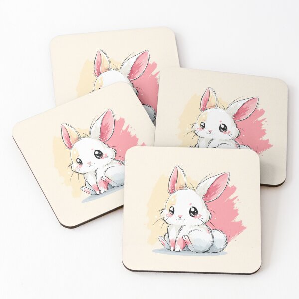 Item preview, Sweet Bunny Vector – 2D Kawaii Pet for Gift Ideas designed and sold by thuhuongfashion.