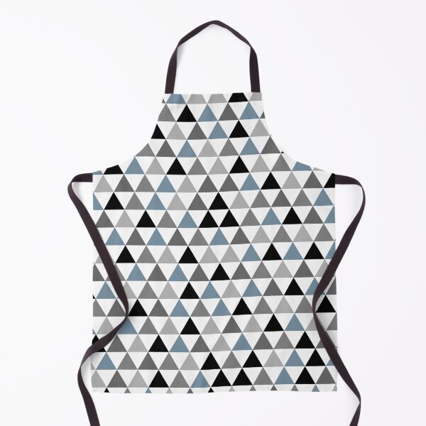 Item preview, Geometric Triangle All-Over Pattern in Shades of Gray designed and sold by wendymariemedia.