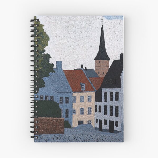 Item preview, Odense | Post-impressionist painting style designed and sold by ComicsFactory.