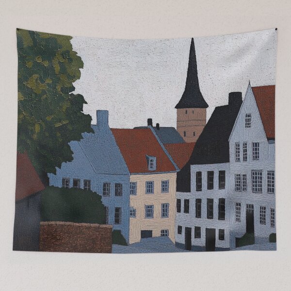 Item preview, Odense | Post-impressionist painting style designed and sold by ComicsFactory.