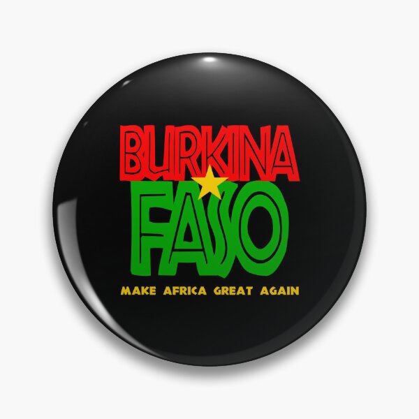 Item preview, Burkina Faso Flag Colors Make Africa Great Again T-shirt designed and sold by EthosWear.