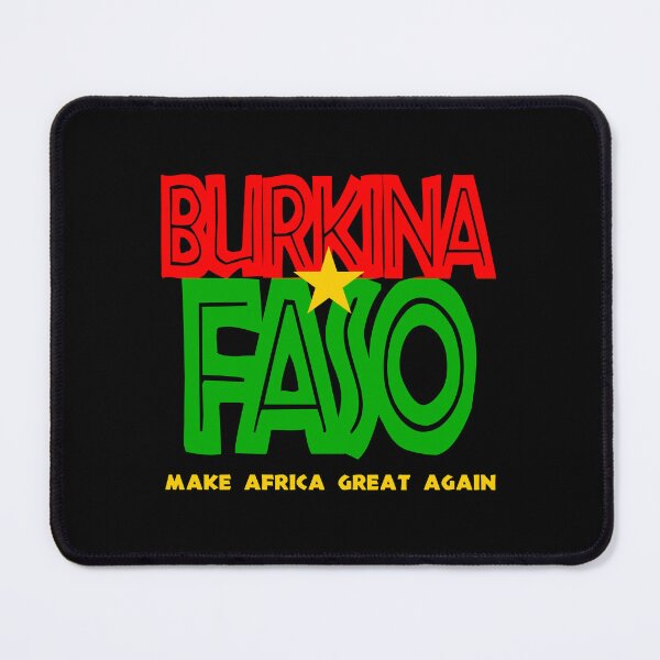 Item preview, Burkina Faso Flag Colors Make Africa Great Again T-shirt designed and sold by EthosWear.