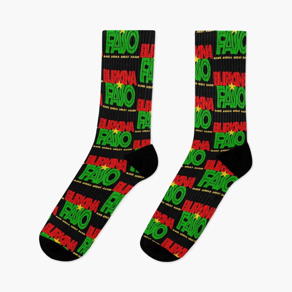 Item preview, Burkina Faso Flag Colors Make Africa Great Again T-shirt designed and sold by EthosWear.