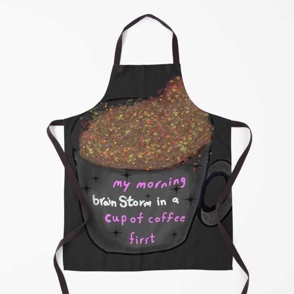 Item preview, Brain storm in a cup of coffee designed and sold by Forest Berry Art.