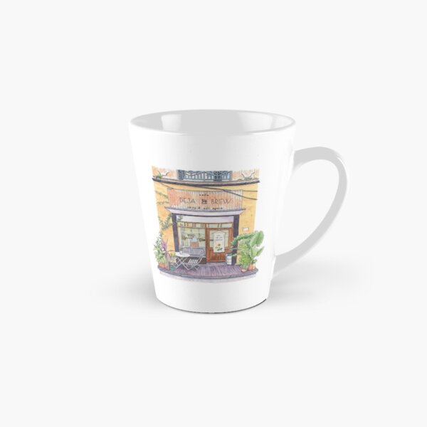 Elodie Plume - Cafe DeJa Brew, Yangon, Myanmar Tall Mug