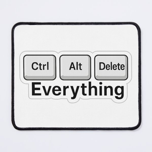 Item preview, Ctrl Alt Delete Everything designed and sold by ⭐Anistore⭐.