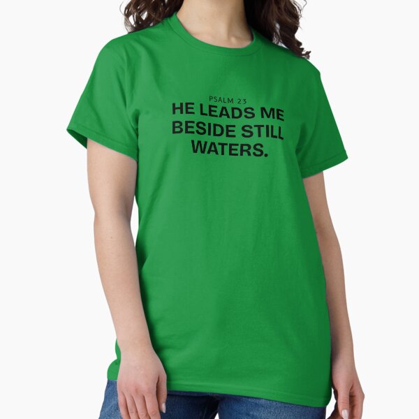 Item preview,  PSALM 23 HE LEADS ME BESIDE STILL WATERS designed and sold by CreovateShop.