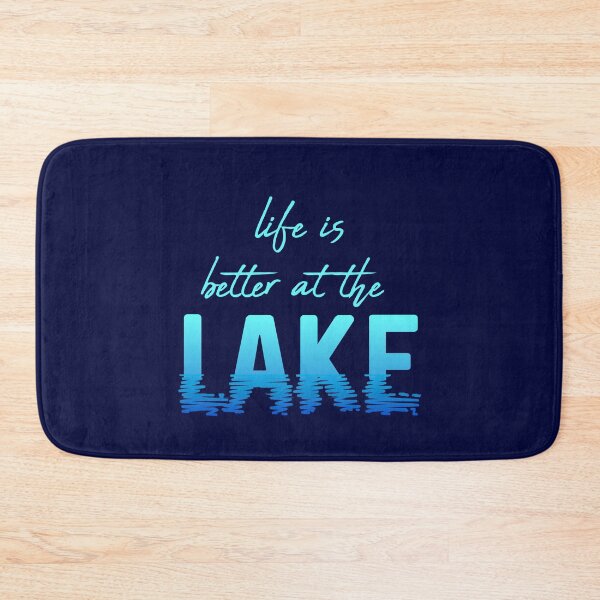 Item preview, Life is better at the lake designed and sold by FatBirdie.