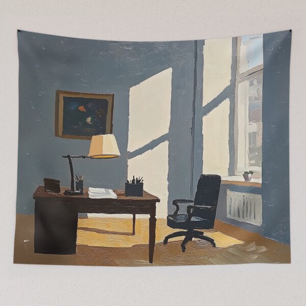 Item preview, Office | Post-impressionist painting style designed and sold by ComicsFactory.