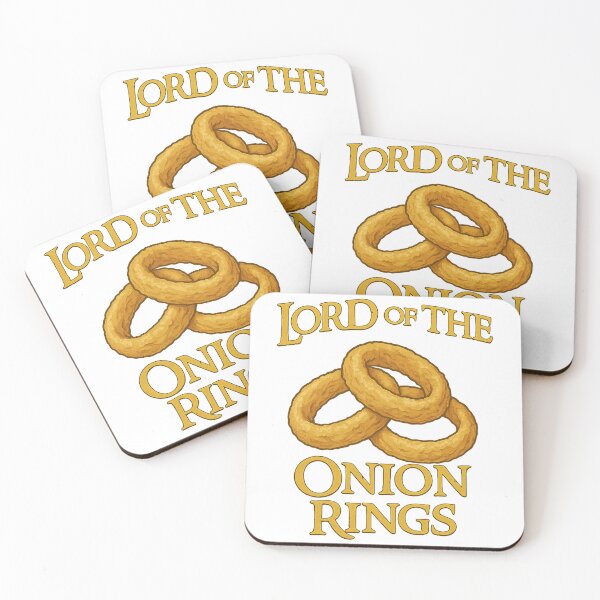 Item preview, Lord of the Onion Rings – Funny Food Parody Design designed and sold by ⭐Anistore⭐.