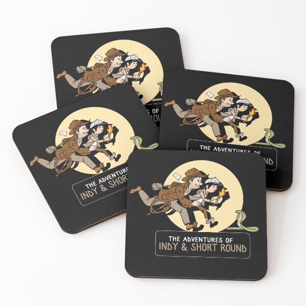 Item preview, The Adventures of Indy & Short Round designed and sold by Nerd Shizzle.
