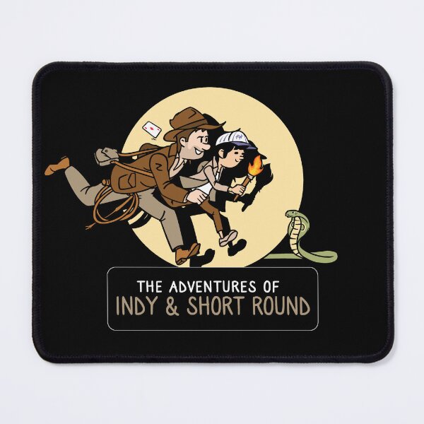 Item preview, The Adventures of Indy & Short Round designed and sold by Nerd Shizzle.