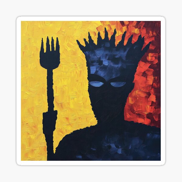 Item preview, Ogun | Post-impressionist painting style designed and sold by ComicsFactory.