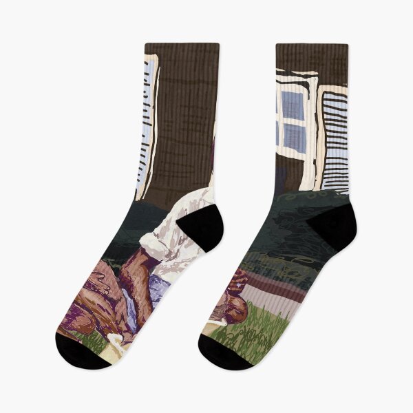 Item preview, Family Portrait Outside House Digital Farmhouse Print designed and sold by sibleystudios.