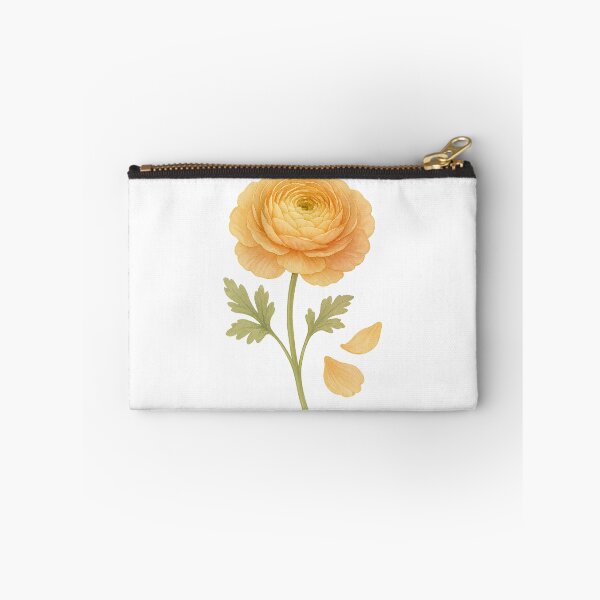 Item preview, A watercolor illustration of Ranunculus designed and sold by GentleMuse.