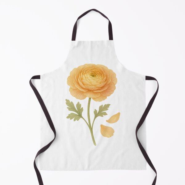Item preview, A watercolor illustration of Ranunculus designed and sold by GentleMuse.
