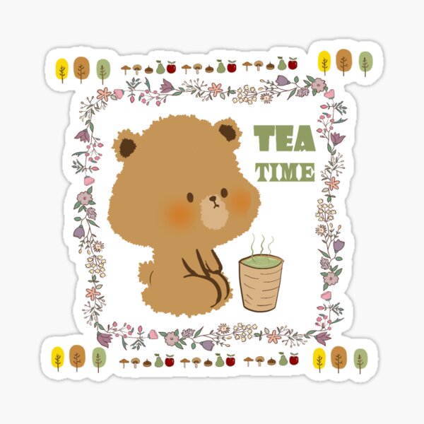 Item preview, Little bear's tea time designed and sold by caracheng.