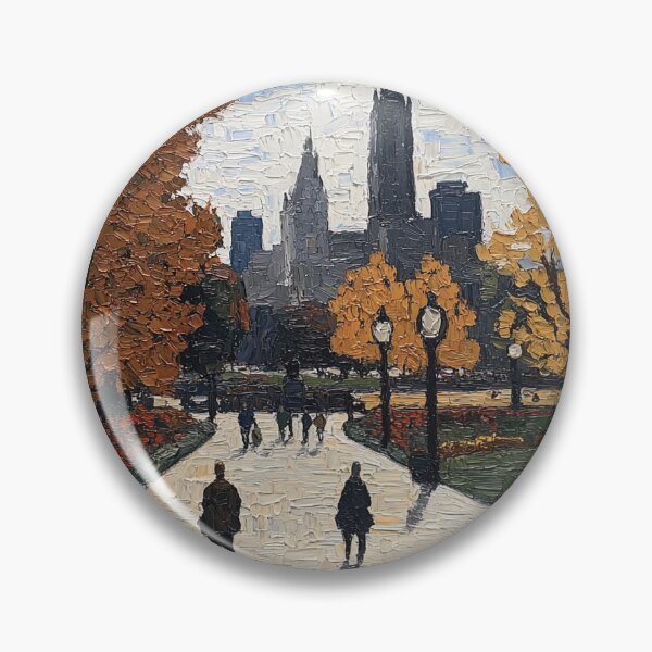 Item preview, Ohio state | Post-impressionist painting style designed and sold by ComicsFactory.