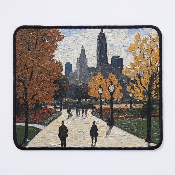 Item preview, Ohio state | Post-impressionist painting style designed and sold by ComicsFactory.