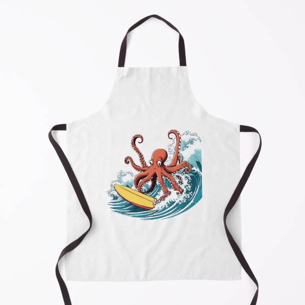 Item preview, Eight Legs, One Wave – Octo-Surf! designed and sold by cherryj27.