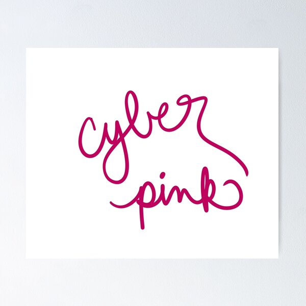Artikel-Vorschau von Cyber-Pink, designt und verkauft von abeink.
