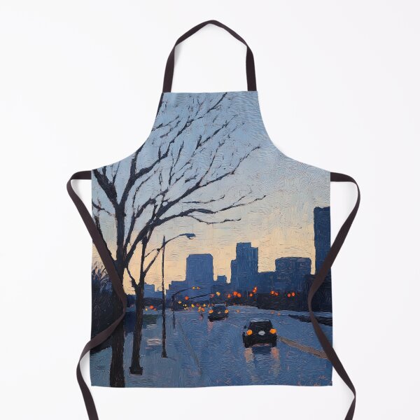 Item preview, Oklahoma City | Post-impressionist painting style designed and sold by ComicsFactory.