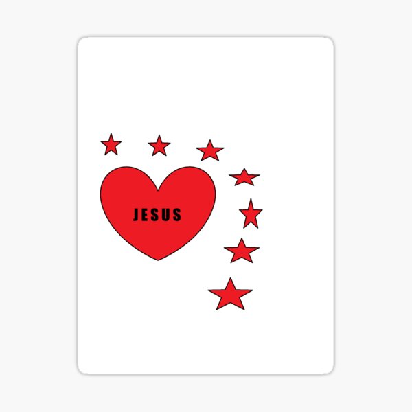 Jesus Sticker