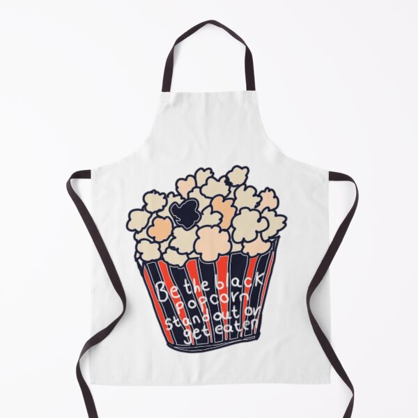 Item preview, be the black popcorn sticker designed and sold by Forest Berry Art.