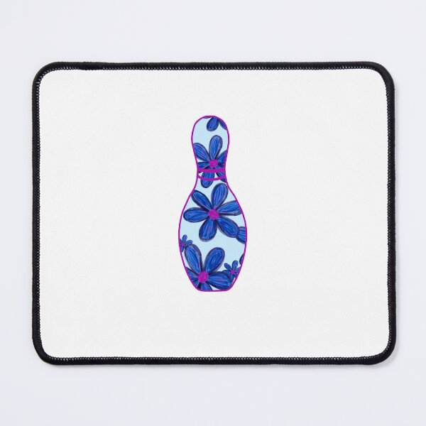 Item preview, Bowling Pin - Hand Drawn Florals designed and sold by BowlingAlleyGirl.