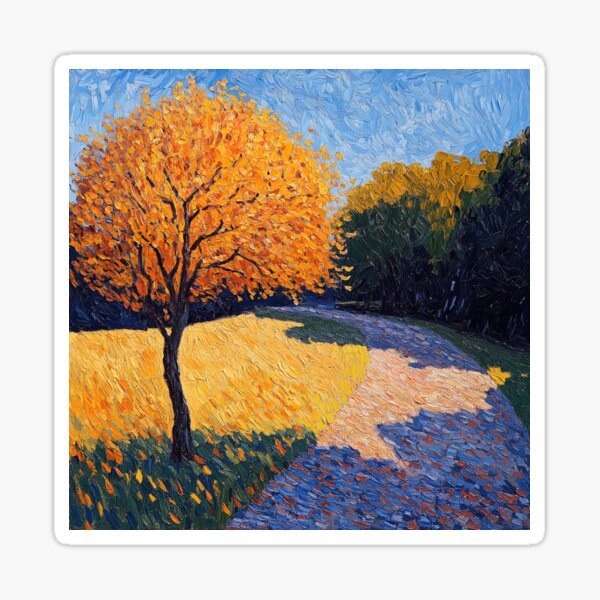 Item preview, Oklahoma state | Post-impressionist painting style designed and sold by ComicsFactory.