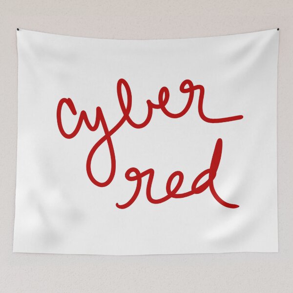 Item preview, cyber red designed and sold by abeink.