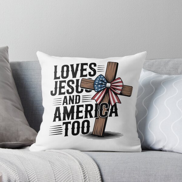 Artikelvorschau, Liebt Jesus und auch Amerika entworfen und verkauft von jkrphoto.