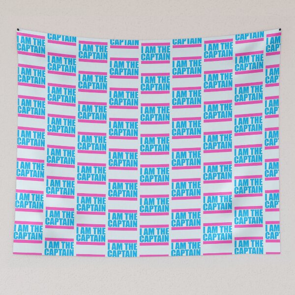 Item preview, I Am The Captain Sailor Saying Text Quote Fun Logo designed and sold by shirt-o-mat.