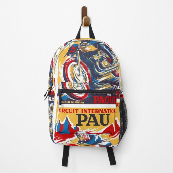 Item preview, Pau French Grand Prix Motorcycle Race Poster designed and sold by TeeARTHY.