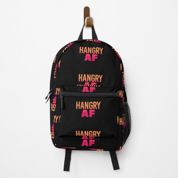Item preview, Hangry Af in Hot Orange and Red designed and sold by Memes N Lore .