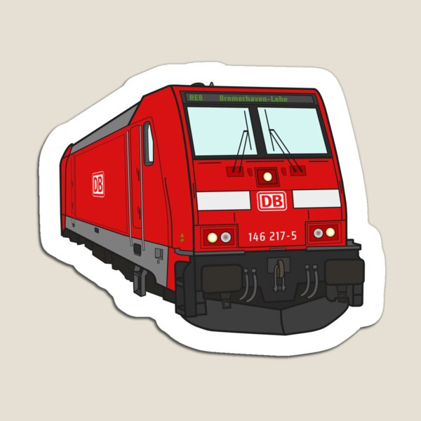 Artikel-Vorschau von DB BR 146.2 - Traxx (erweitert), designt und verkauft von TrainsWithYarne.