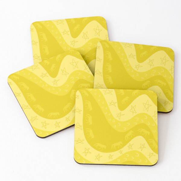 Item preview, Yellow Pony Wave designed and sold by Old Water Cryptid .