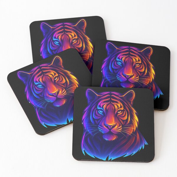 Item preview, Cyberpunk Spirit Animals: Neon Power designed and sold by Design_Your_Day.
