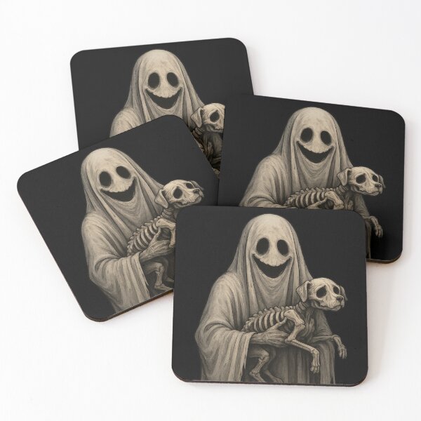Item preview, Haunting Companion: The Phantom and His Skeletal Hound designed and sold by DibujandoPorfa.
