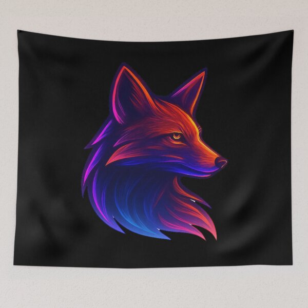 Item preview, Cyberpunk Spirit Animals: Neon Power designed and sold by Design_Your_Day.