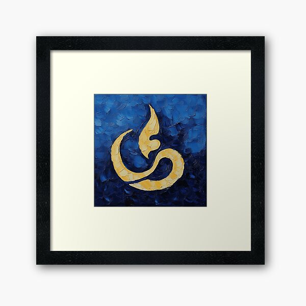 Item preview, Om symbol | Post-impressionist painting style designed and sold by ComicsFactory.