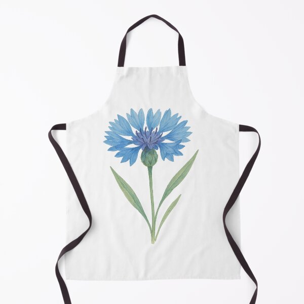 Item preview, A watercolor illustration of Cornflower designed and sold by GentleMuse.