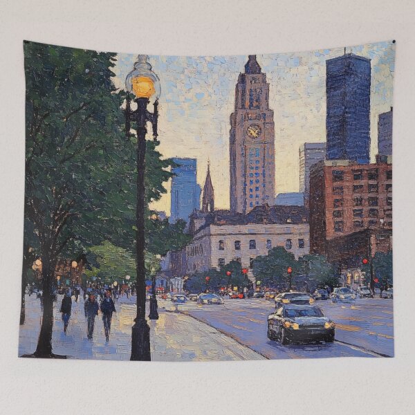 Item preview, Omaha | Post-impressionist painting style designed and sold by ComicsFactory.