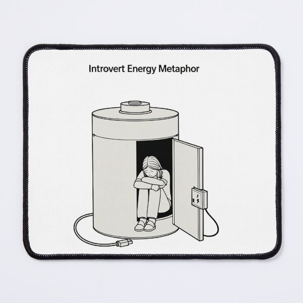 Item preview, Understanding the Introvert Energy Metaphor: How Introverts Recharge designed and sold by LinaSpectrum.