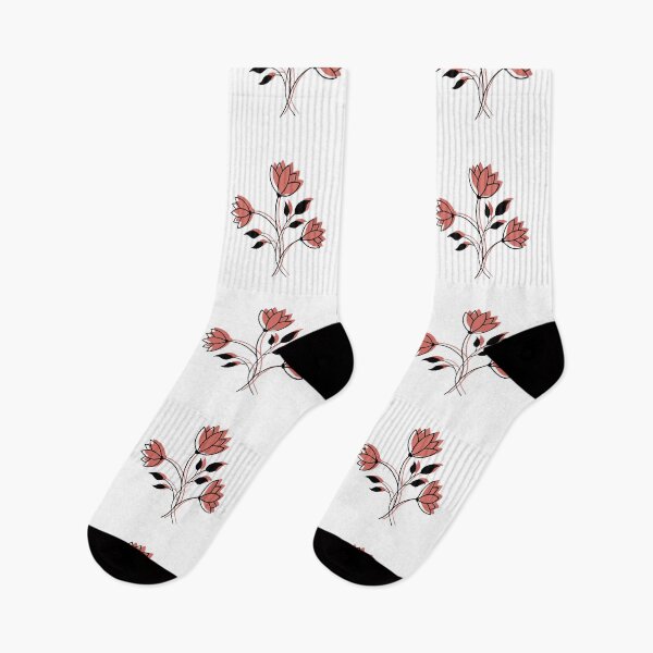 Item preview, Dainty Florals - Red designed and sold by TheeForestFox Shop.
