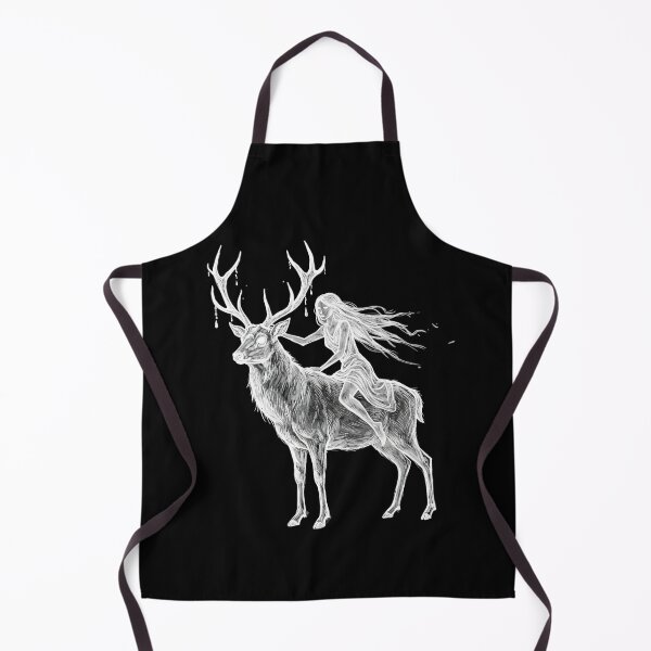 Item preview, Ghostly Rider on Mystic Stag designed and sold by PixCthulhu.