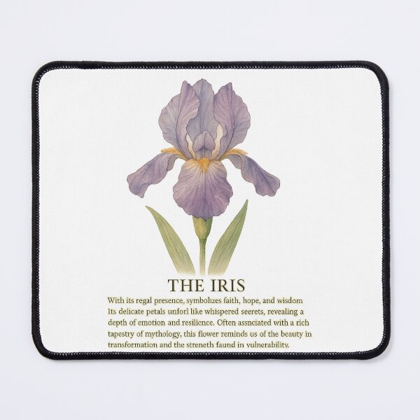 Item preview, A watercolor illustration of Iris designed and sold by GentleMuse.