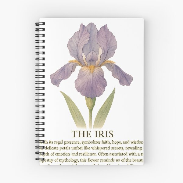 Item preview, A watercolor illustration of Iris designed and sold by GentleMuse.